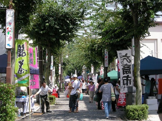 [10月3日は中止になりました]中山道中津川宿 六斎市