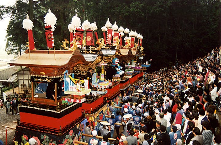 【2021年開催中止】久田見糸きりからくり祭り（糸きりからくり）