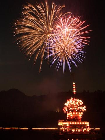 蘇水峡川まつり　納涼広場・花火大会