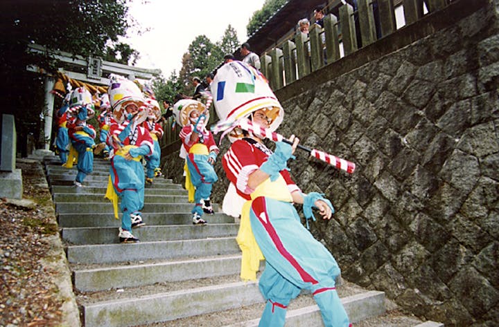 佐長田神社春季大祭(杵振り踊り)
