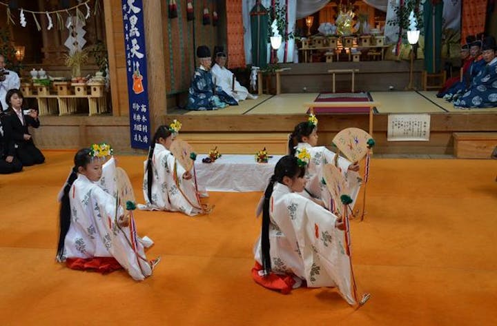 大山白山神社春季例大祭