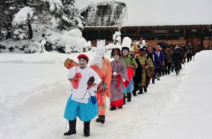 【2021年開催中止】白川郷春駒踊り