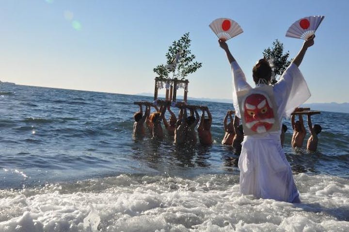 楊原神社・大朝神社厳冬海中みそぎ祭り【規模縮小開催】