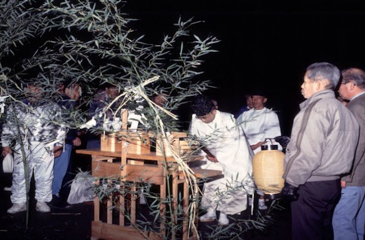 御穂神社筒粥祭
