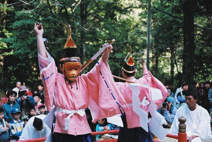 東光寺日吉神社猿舞