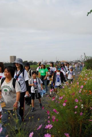 東海道五十三次どまん中ふくろいウオーク