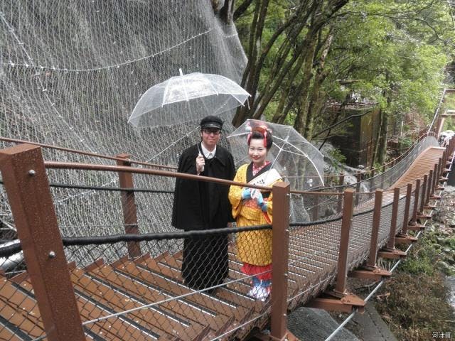 河津踊子滝見橋