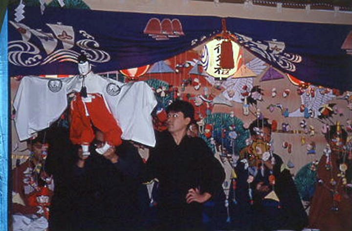 牛越神社の人形三番叟