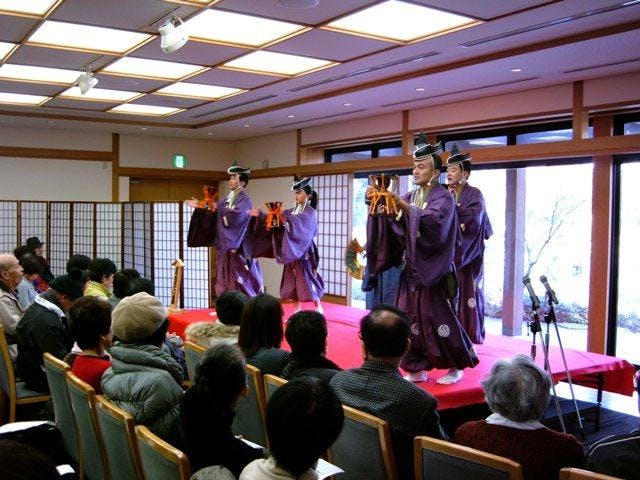 松を寿く　徳川園のお正月