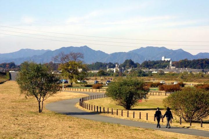 鈴鹿川河川緑地