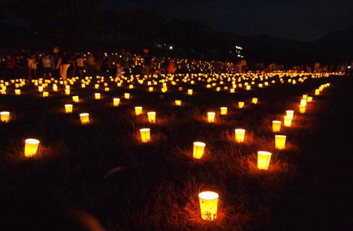 【2021年中止】三滝川燈火まつり＆菰野町民盆踊り大会