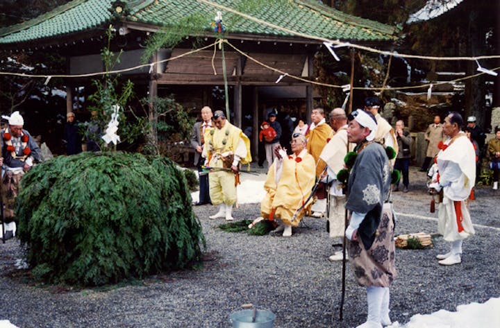 岩尾山息障寺 春の会式