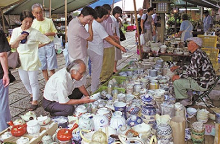 陶器供養法要と陶器市
