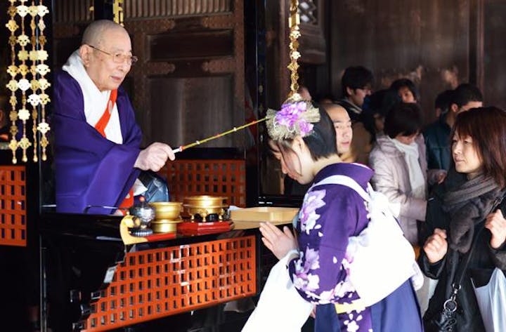 【2021年開催中止】通し矢（大的大会）・楊枝のお加持