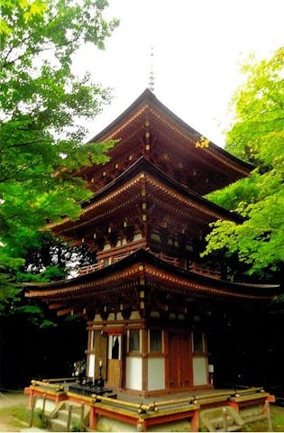 浄瑠璃寺　国宝三重塔　特別公開