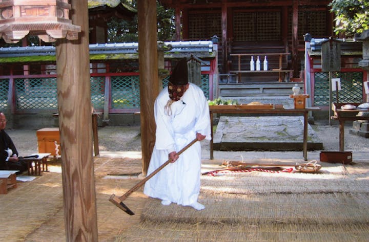 御田(相楽神社）