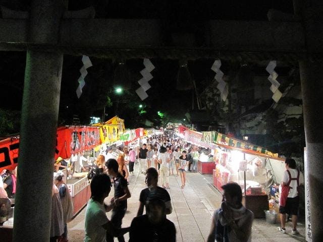 茨木神社の夏祭り