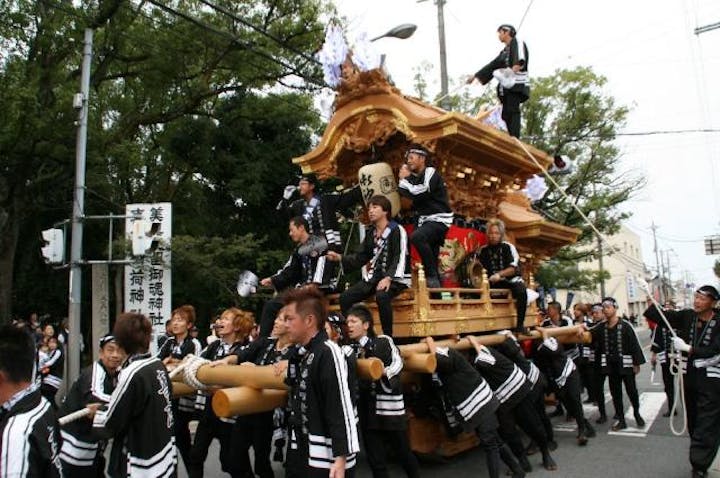 美具久留御魂神社秋祭り