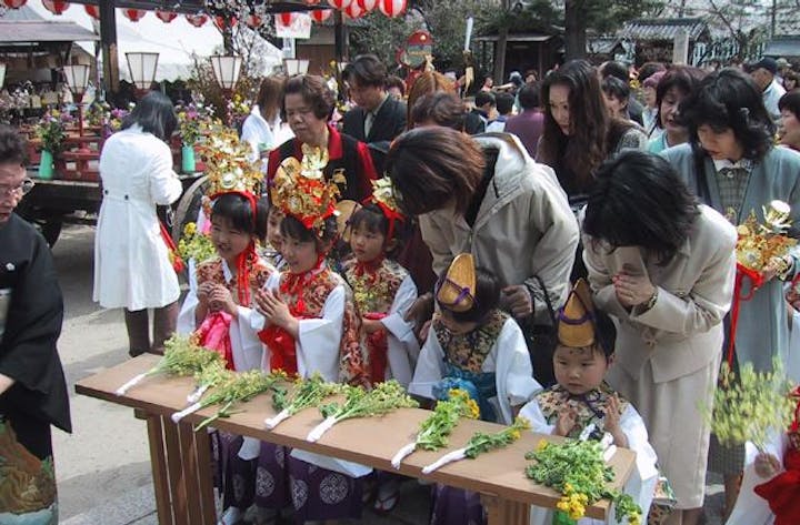 道明寺天満宮 菜種御供大祭(なたねごくうたいさい)