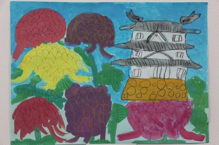 第46回菊花展覧会児童写生作品展