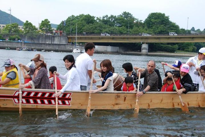 ペーロン体験乗船