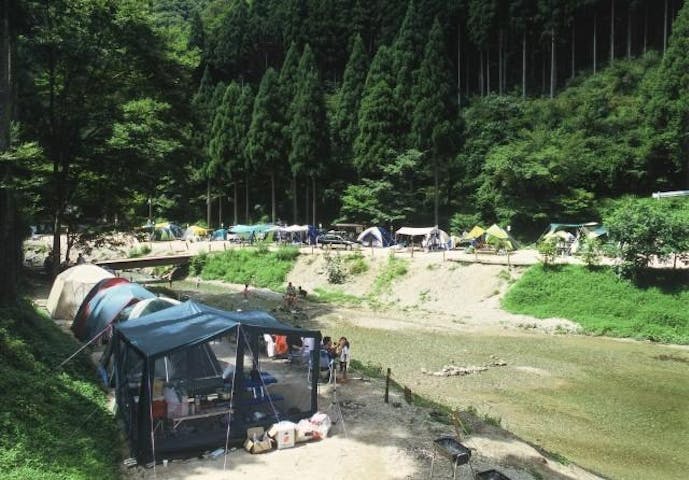 原不動滝キャンプ場