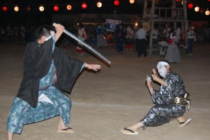 射添地区伝統芸能（盆踊り・芸踊り）大会