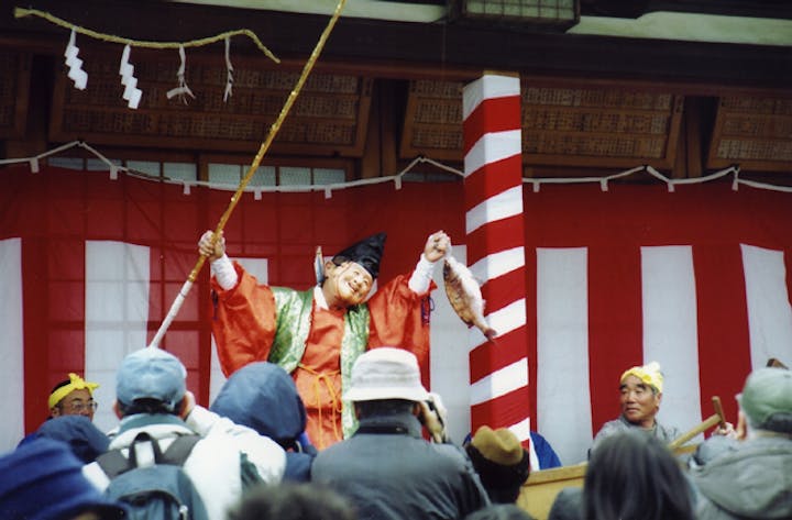 石屋神社浜芝居