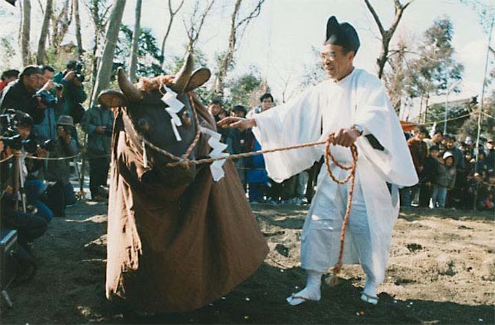 御田祭（鏡作神社）