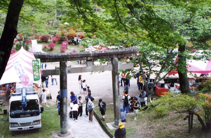 鳥見山公園つつじ祭り