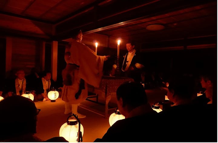 大峯山戸閉め式