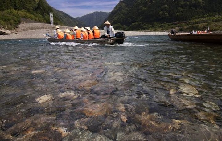 熊野川舟下り