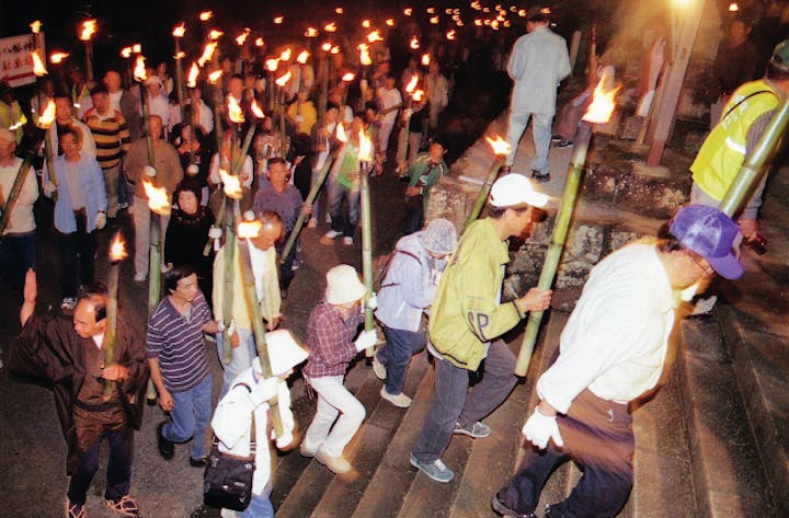 稲むらの火祭り