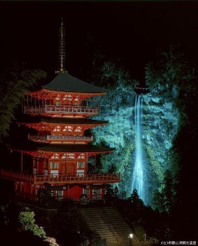 那智の滝ライトアップ