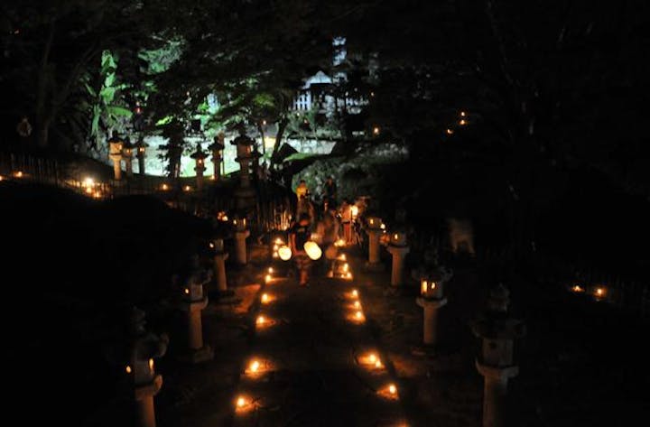 池田家墓所燈籠会