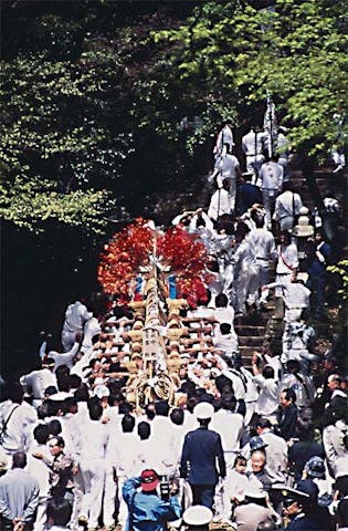 諏訪神社式年柱祭り