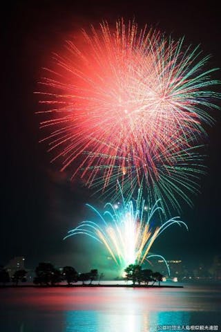 松江水郷祭　湖上花火大会