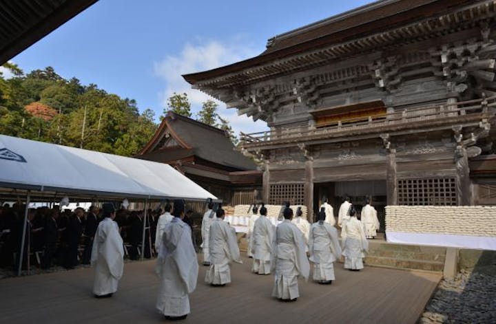 出雲大社 献穀祭