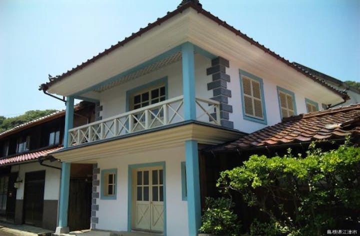 天領江津本町甍街道