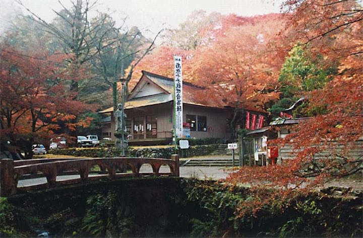 鰐淵寺のモミジ