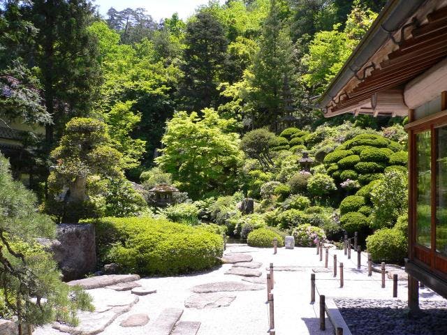 絲原家庭園 洗心乃路