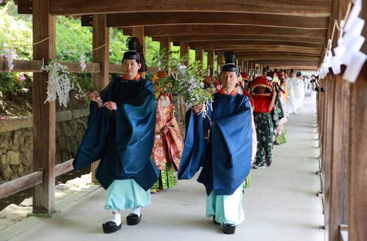 吉備津神社秋季大祭　七十五膳据神事