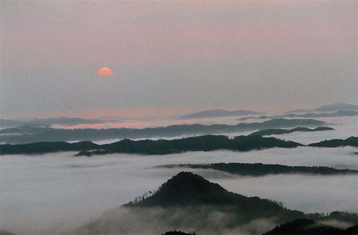 弥高山の雲海