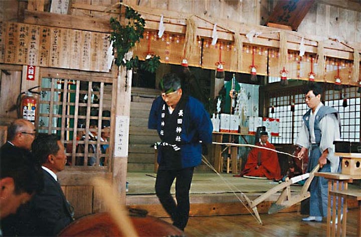 長田神社のお田植祭