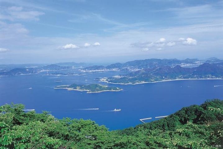 瀬戸内海国立公園筆影山・竜王山
