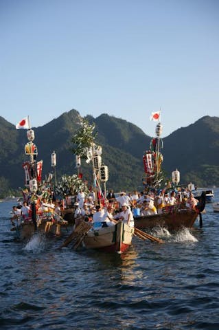 管絃祭〈御座船の渡御は中止〉