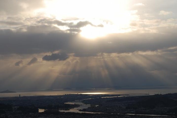 岩国城ロープウエー初日の出早朝運転