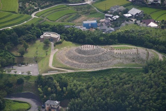 桜井茶臼山古墳の研究 桜井茶臼山古墳が撥型！？ - Slow Life Slow Fish