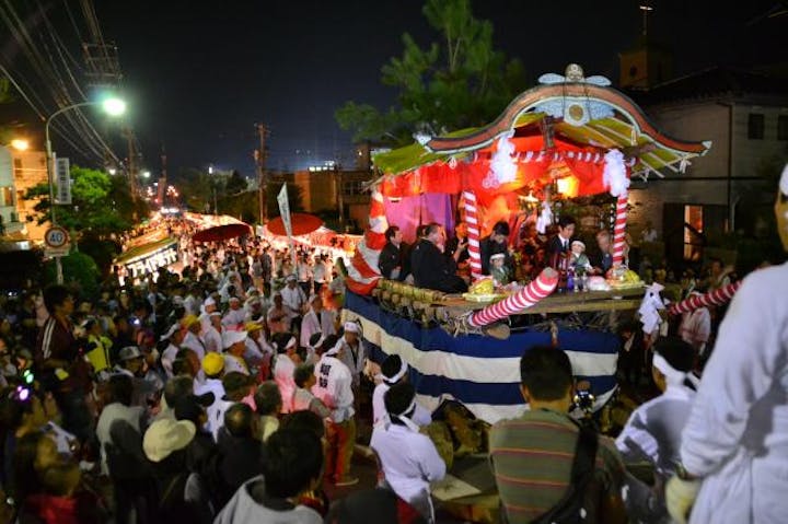 山﨑八幡宮本山神事