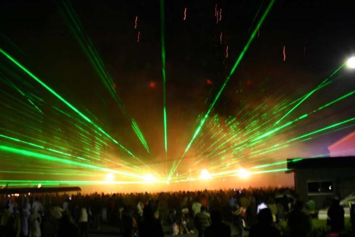 かの冬花火「銀嶺の舞」2021 ドライブインシアター